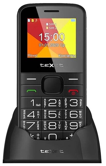 Купить Мобильный телефон Texet TM-B201 Black